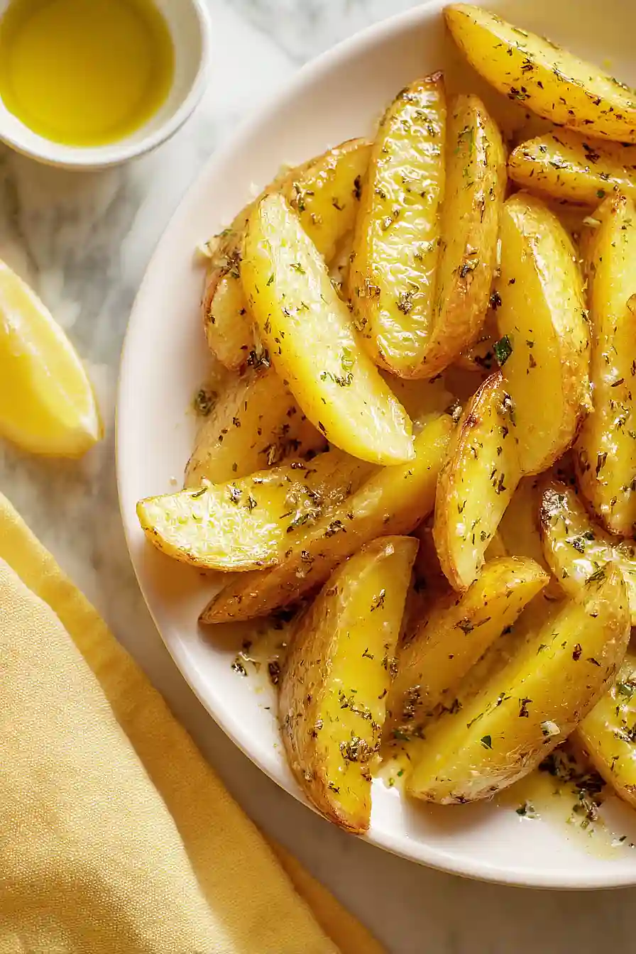 Greek Lemon Potatoes
