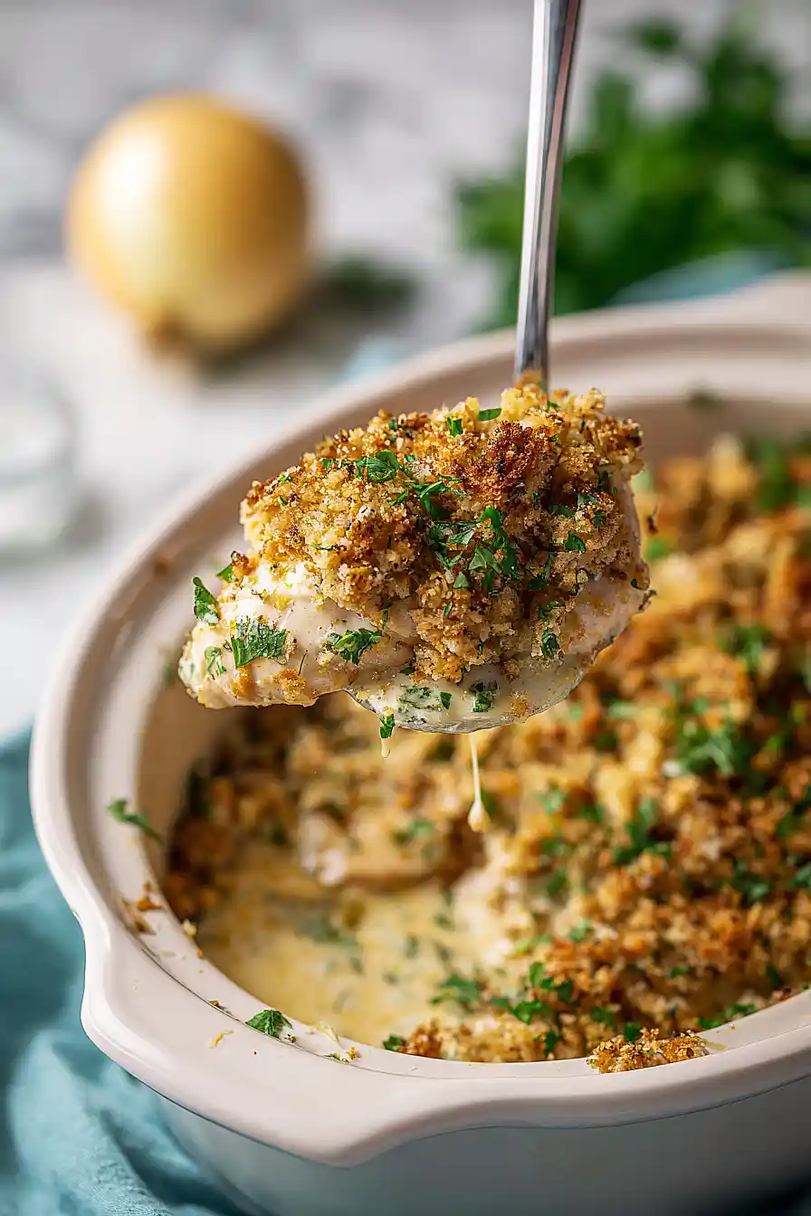 Slow Cooker Chicken & Stuffing