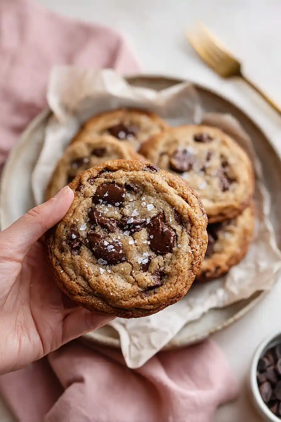 Banana Bread Chocolate Chip Cookies