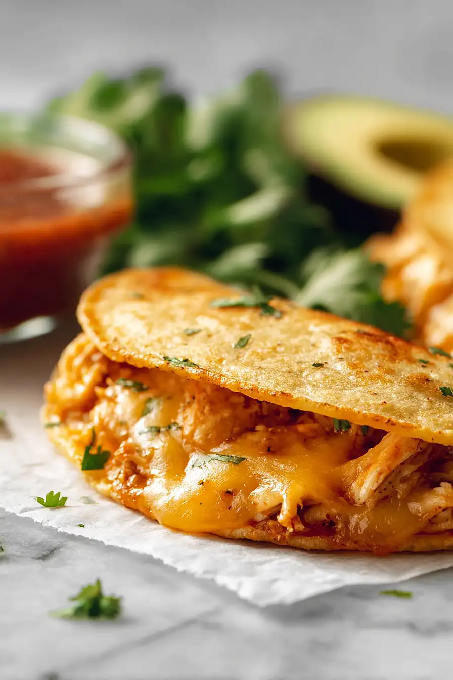 Mini Baked Chicken Tacos