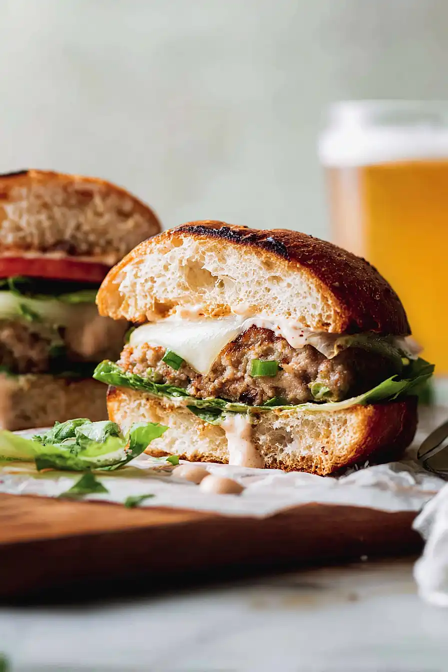 jalapeno ground turkey burgers