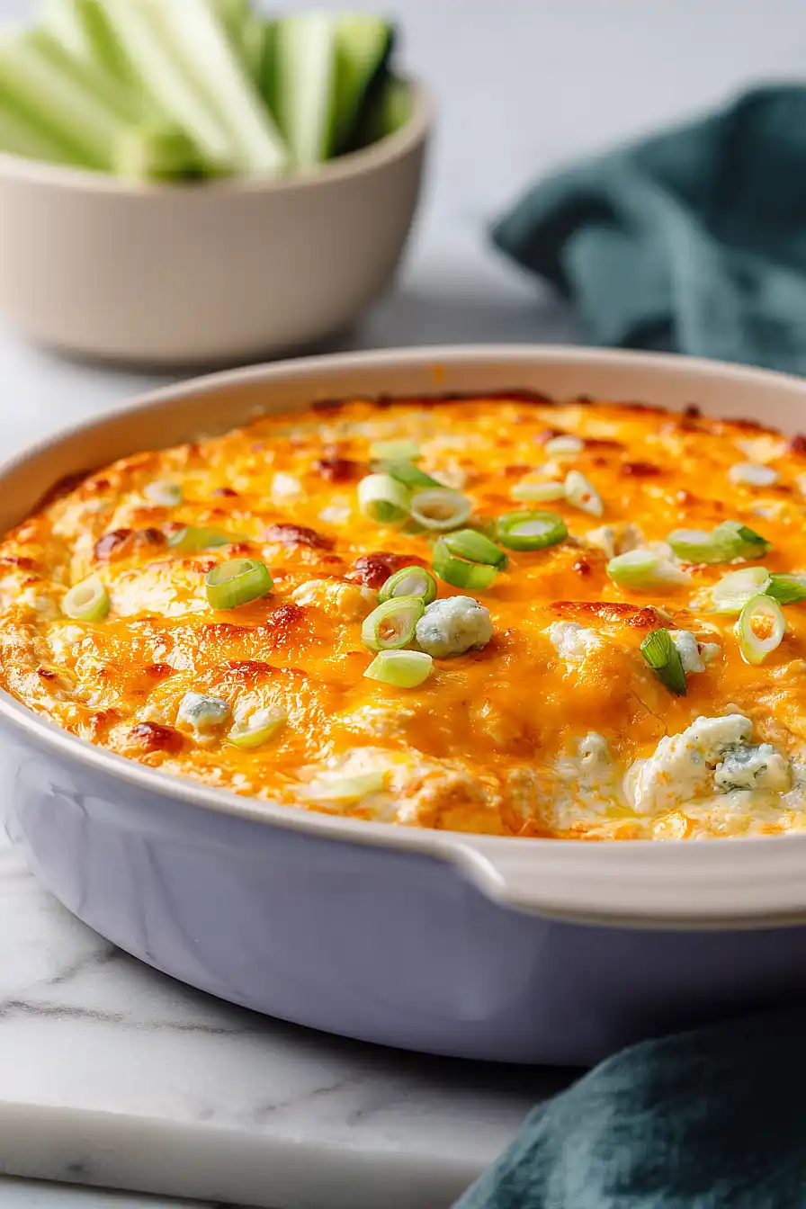 keto low carb buffalo chicken dip