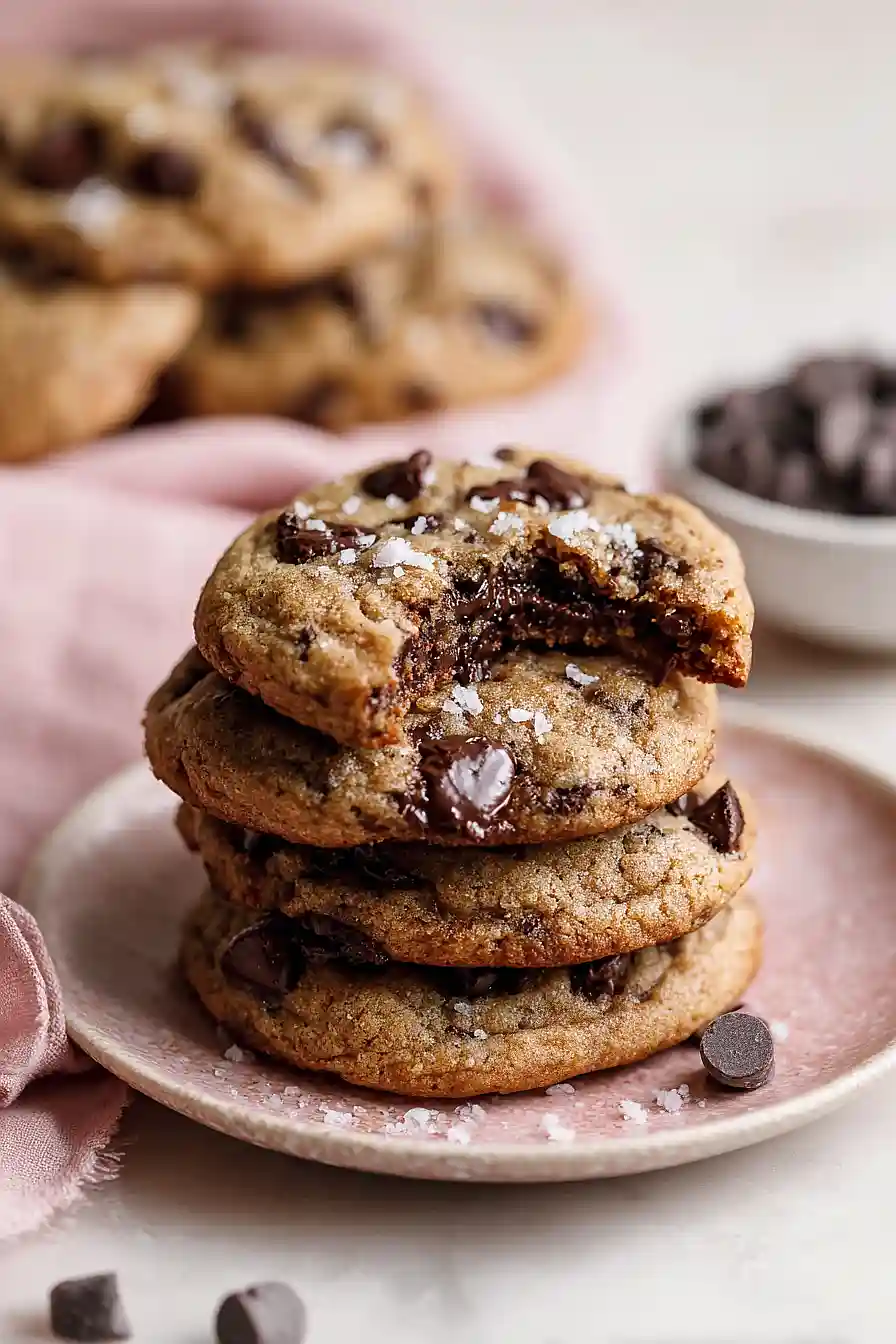 Banana Bread Chocolate Chip Cookies