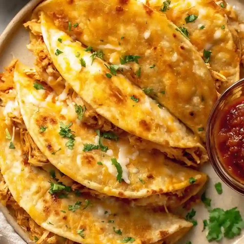 Mini Baked Chicken Tacos