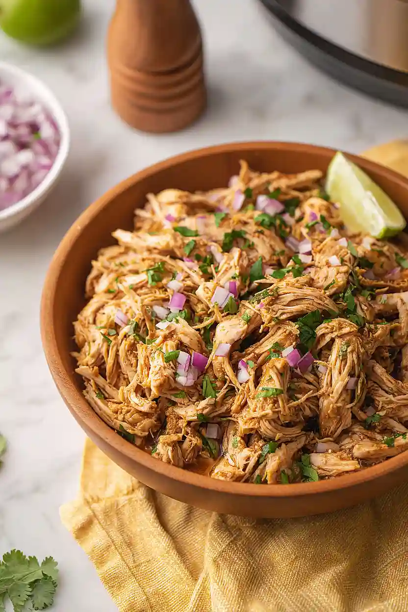 Instant Pot Shredded Chicken for Tacos