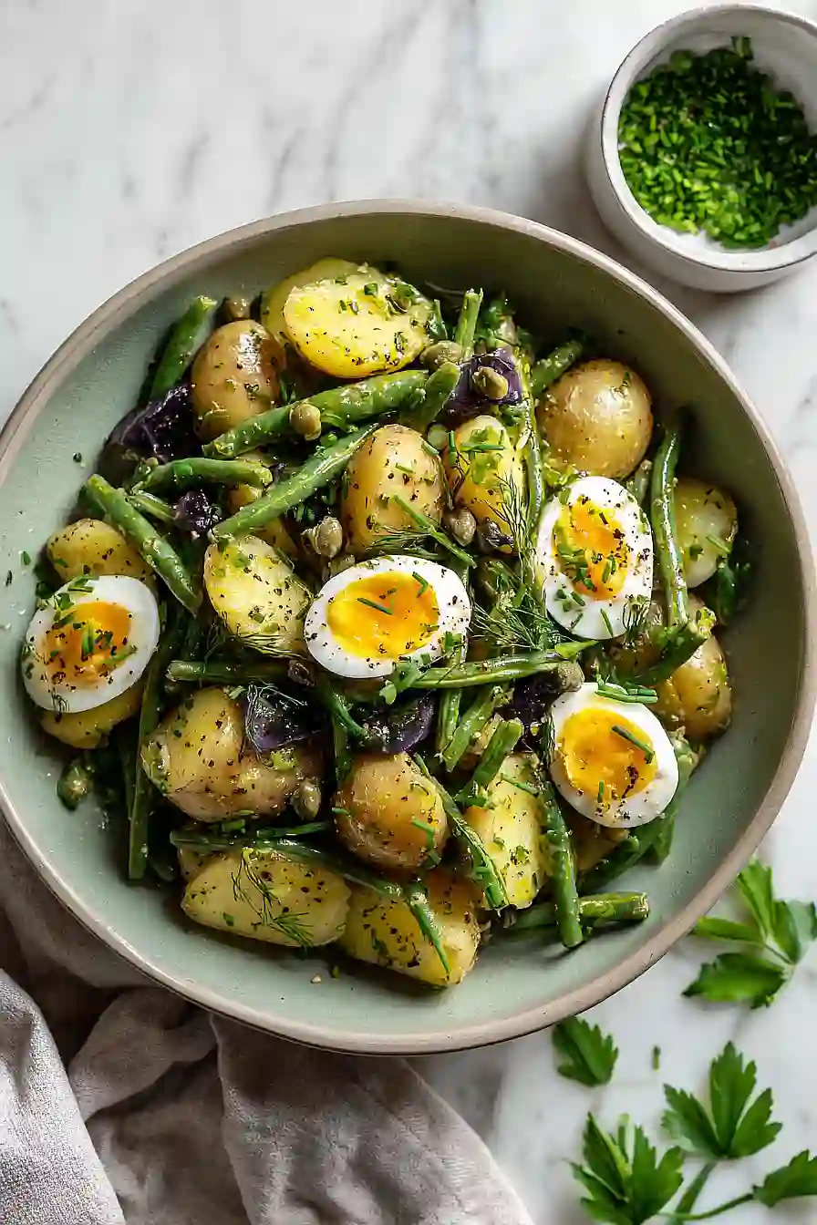 French-Style Potato and Green Bean Salad