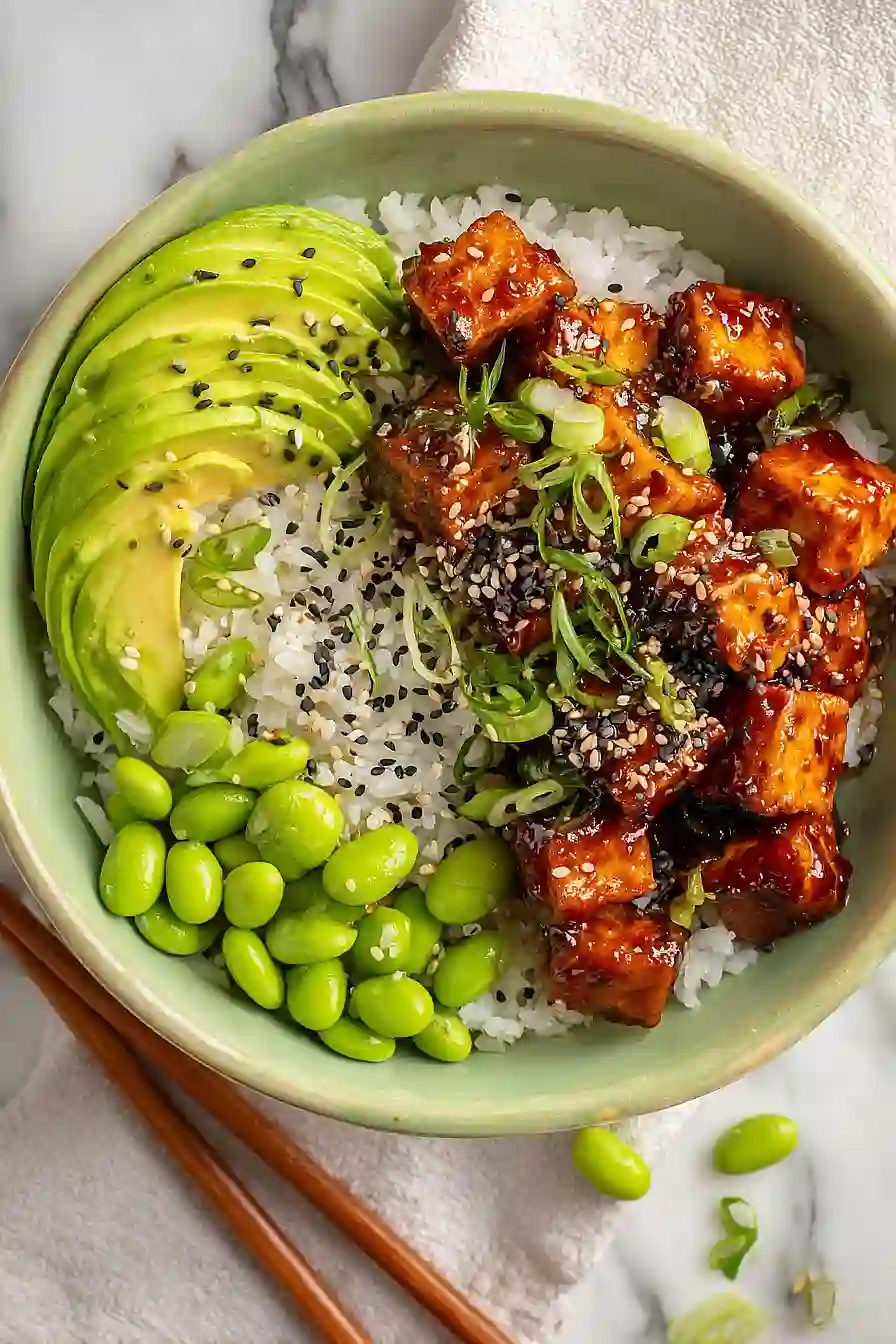 Crispy Sticky Tofu