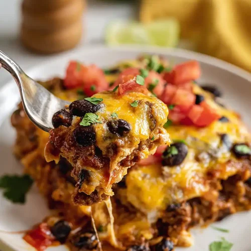 Beef Enchilada Casserole