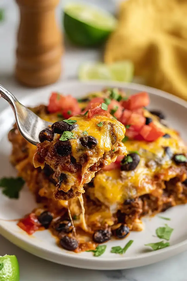 Beef Enchilada Casserole