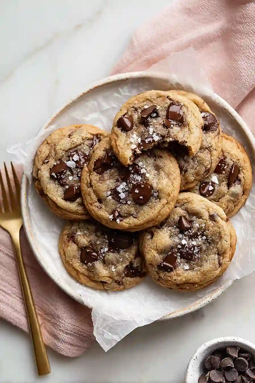 Banana Bread Chocolate Chip Cookies