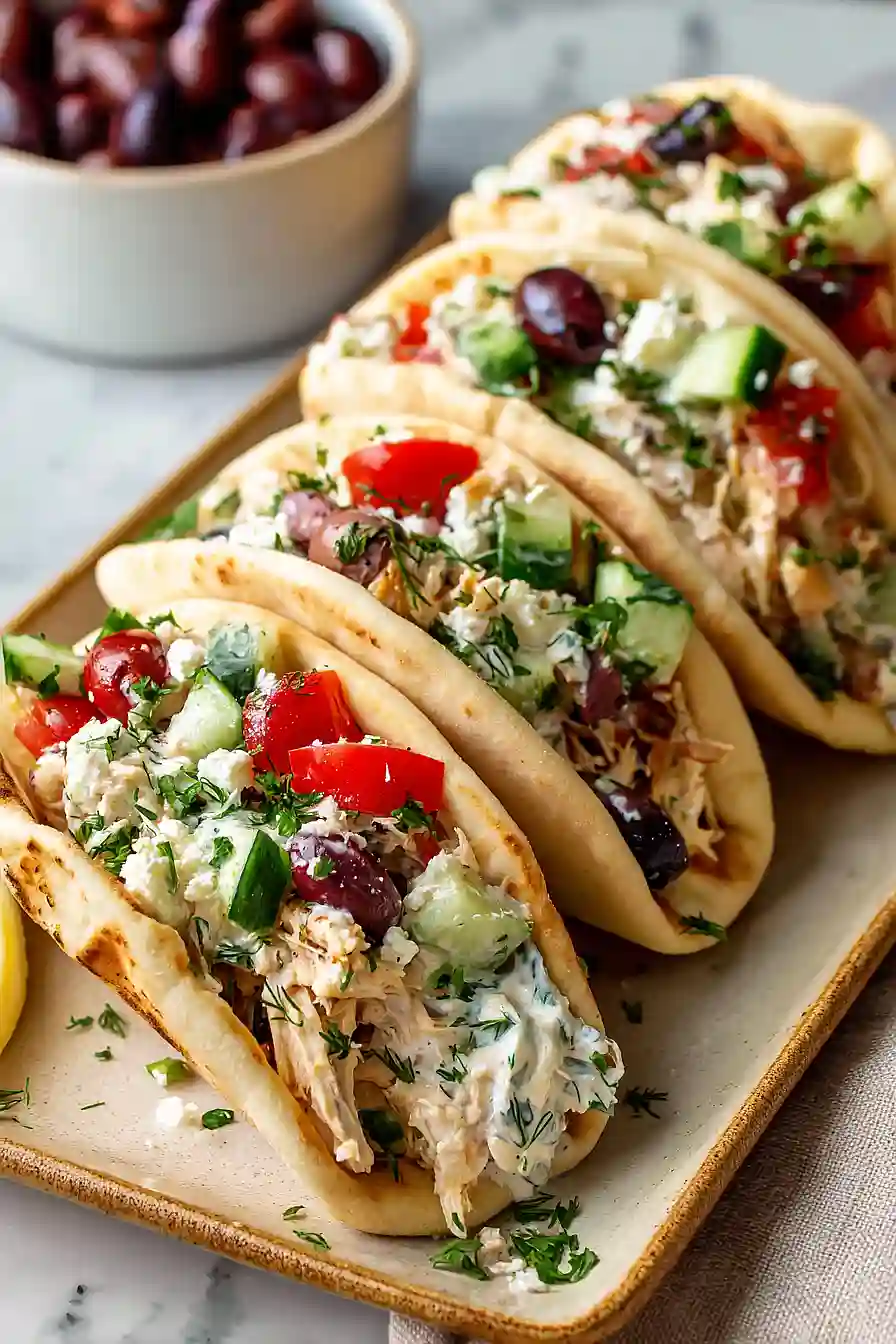 Tzatziki Rotisserie Chicken Salad