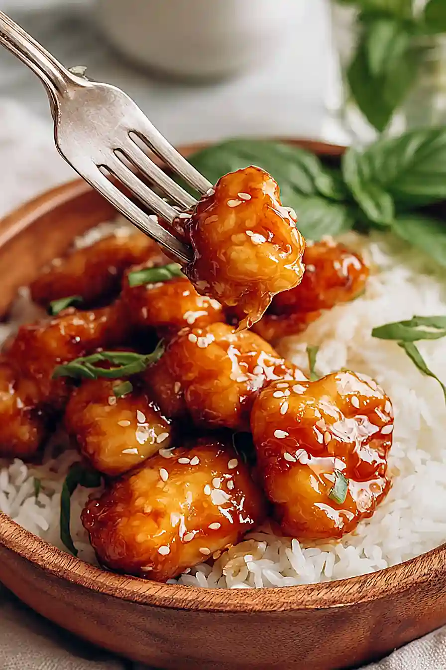 Honey Garlic Chicken Bowls