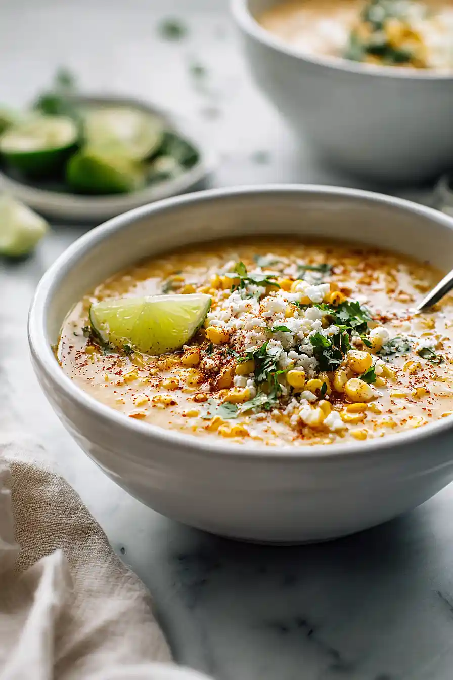 mexican street corn soup