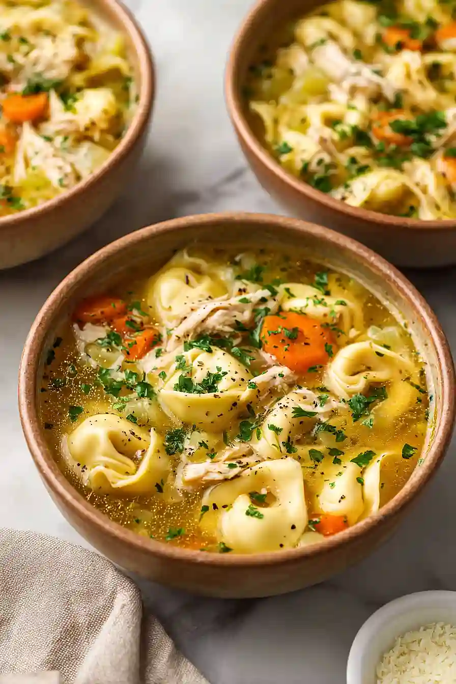 Chicken Tortellini Soup