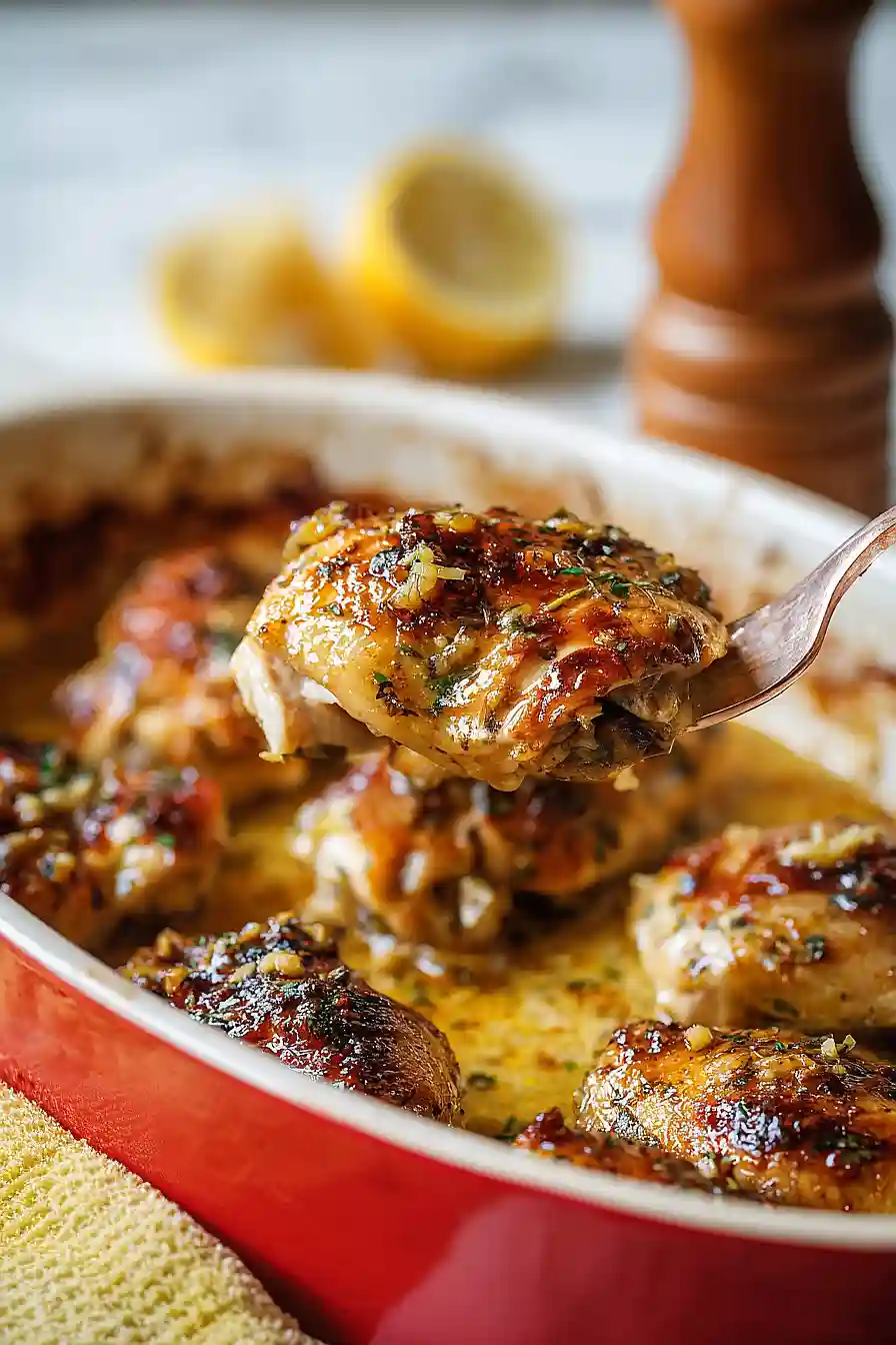 Baked Lemon Butter Chicken