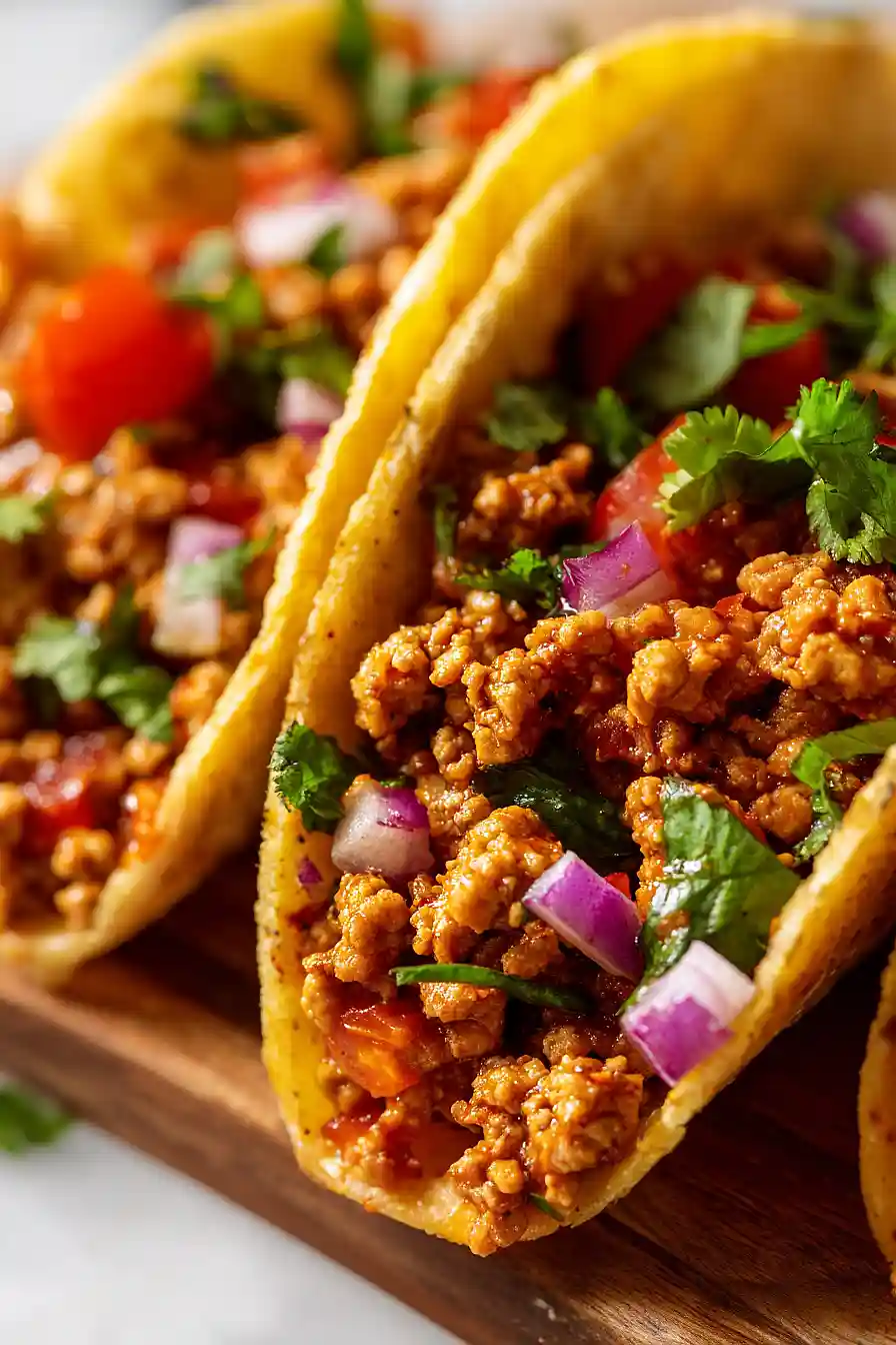 ground turkey tacos