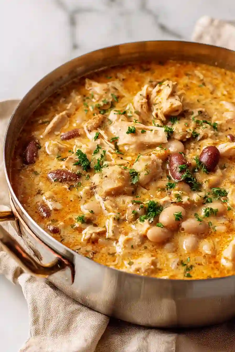 Cajun White Chicken Chili