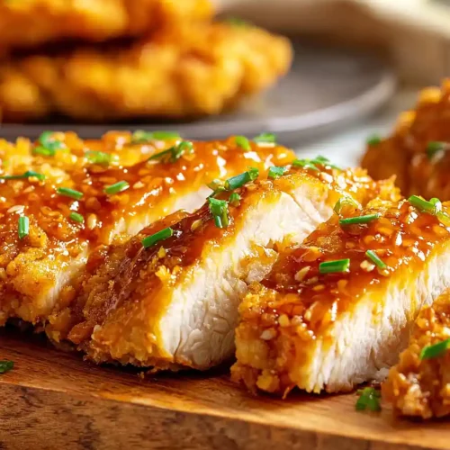 Double Crunch Honey Garlic Chicken Breasts - millions of views online!