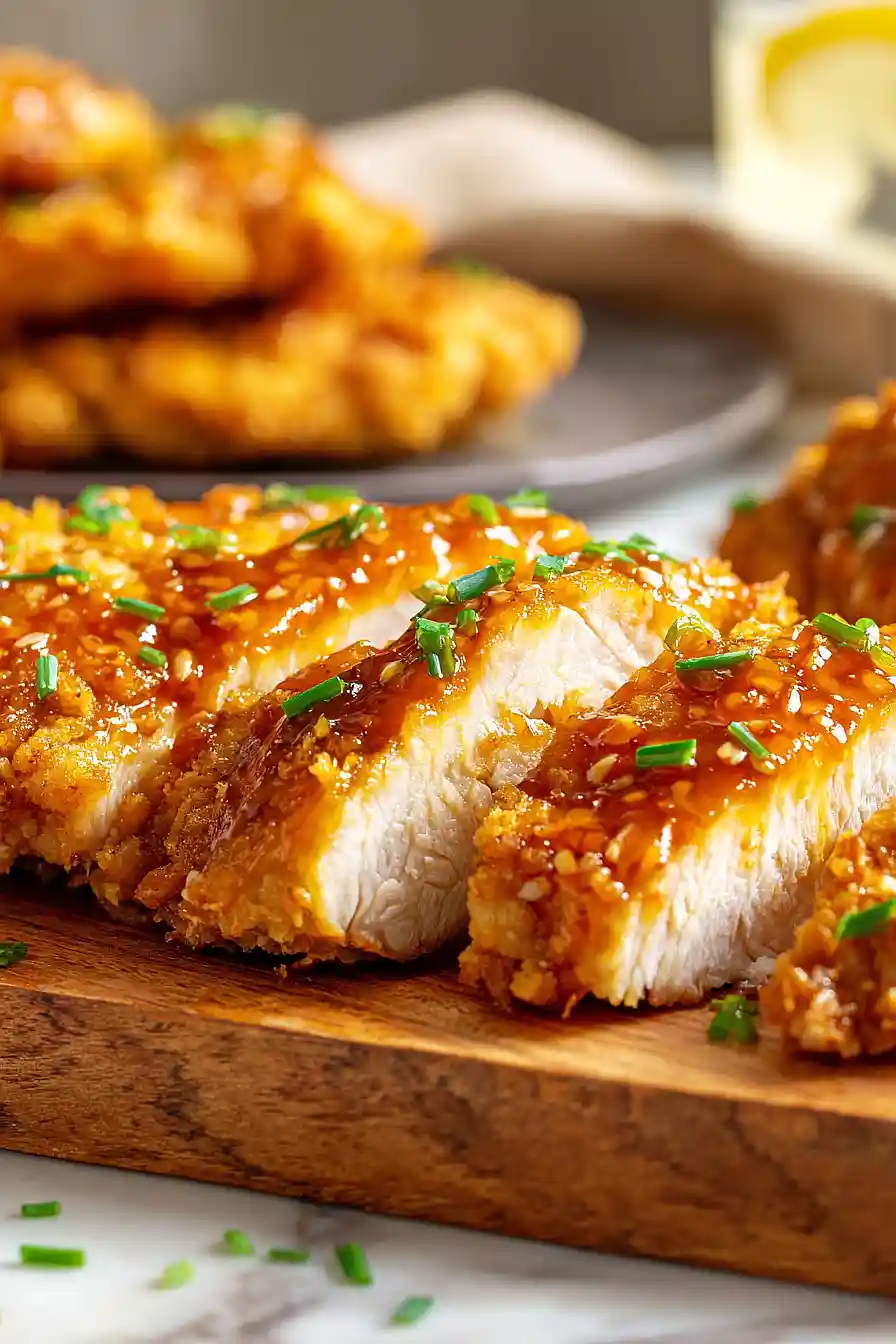 Double Crunch Honey Garlic Chicken Breasts - millions of views online!