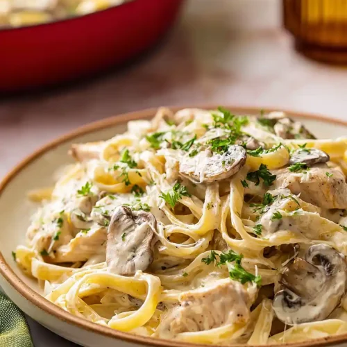 Classic Fettuccine Chicken Alfredo