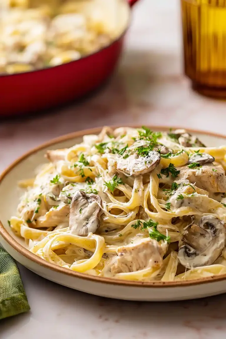 Classic Fettuccine Chicken Alfredo