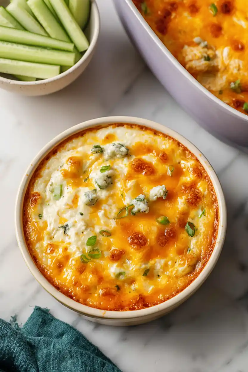 keto low carb buffalo chicken dip