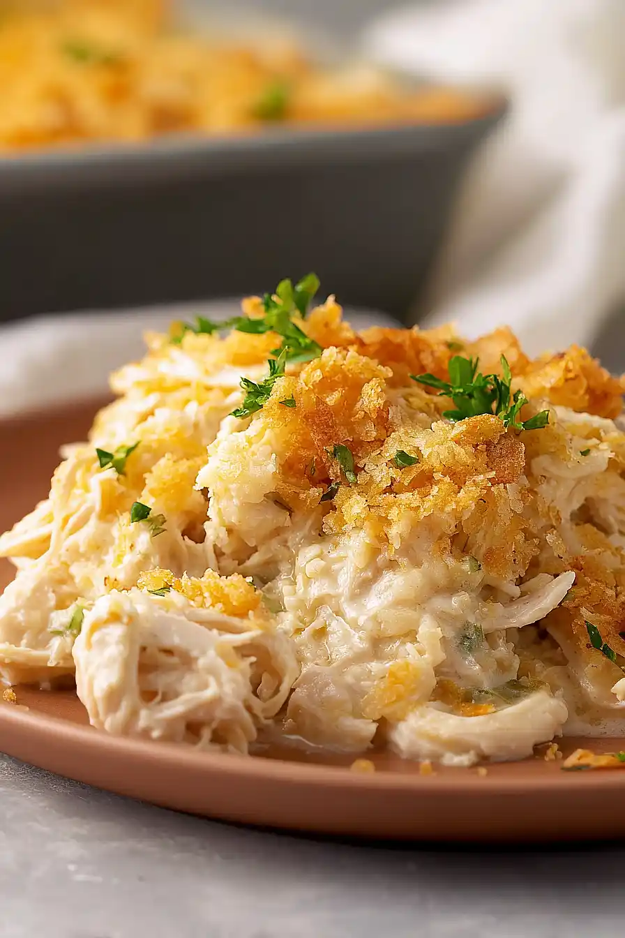 Million Dollar Chicken Casserole | Easy casserole recipes, Chicken dinner recipes, Recipes