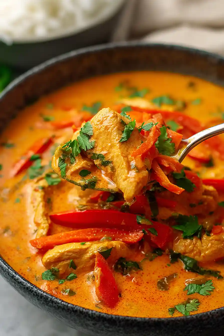 Easy Thai Red Curry Chicken {One Pot, 30-Minute Meal}