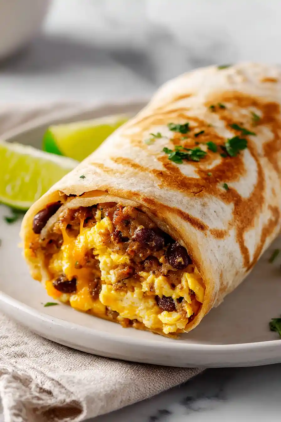 High-Protein Breakfast Burrito