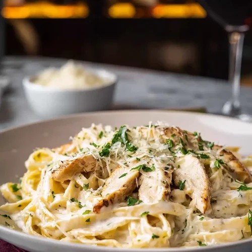 One-Pot Chicken Alfredo Pasta