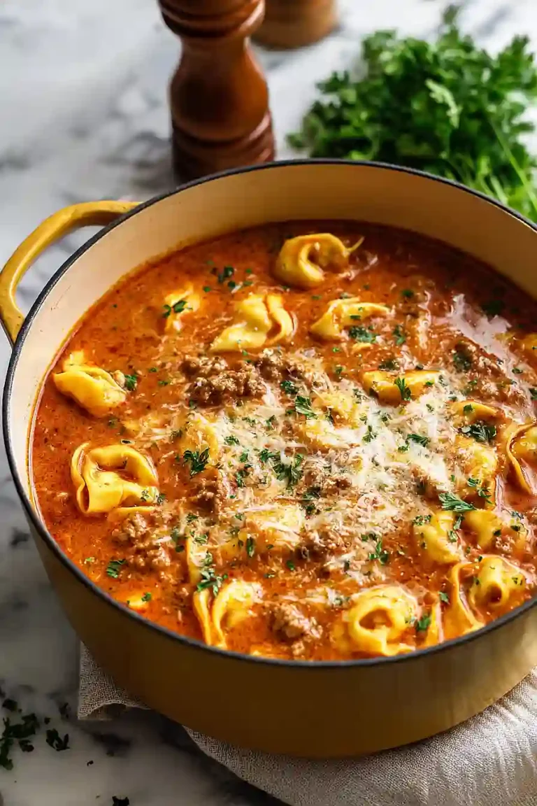 lasagna soup with tortellini