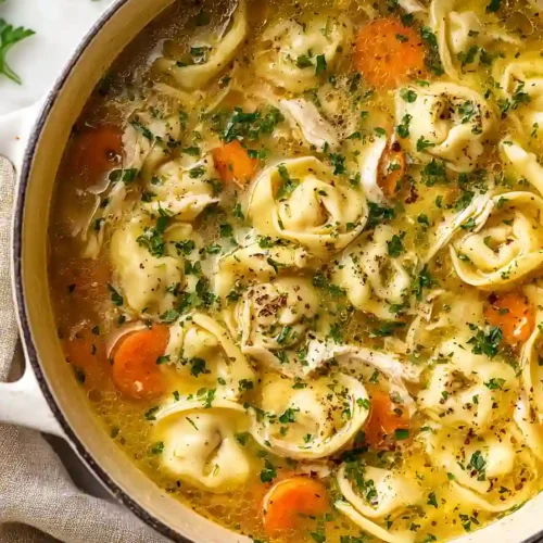 Chicken Tortellini Soup