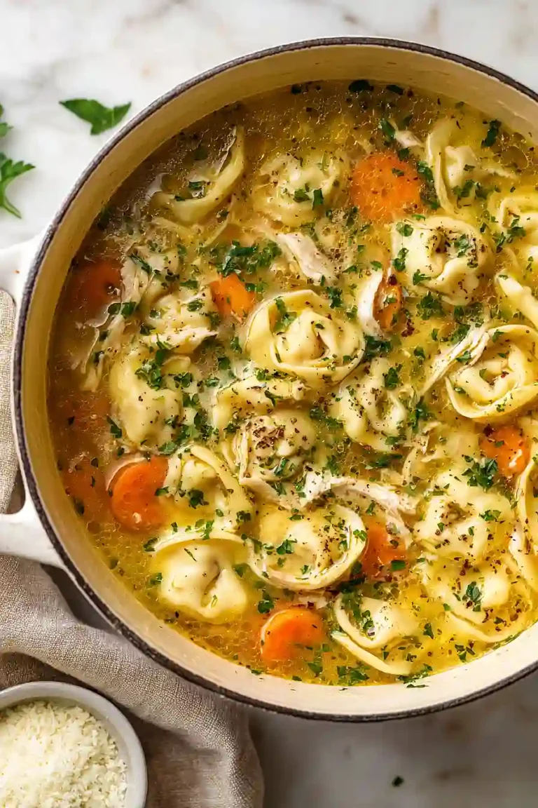 Chicken Tortellini Soup