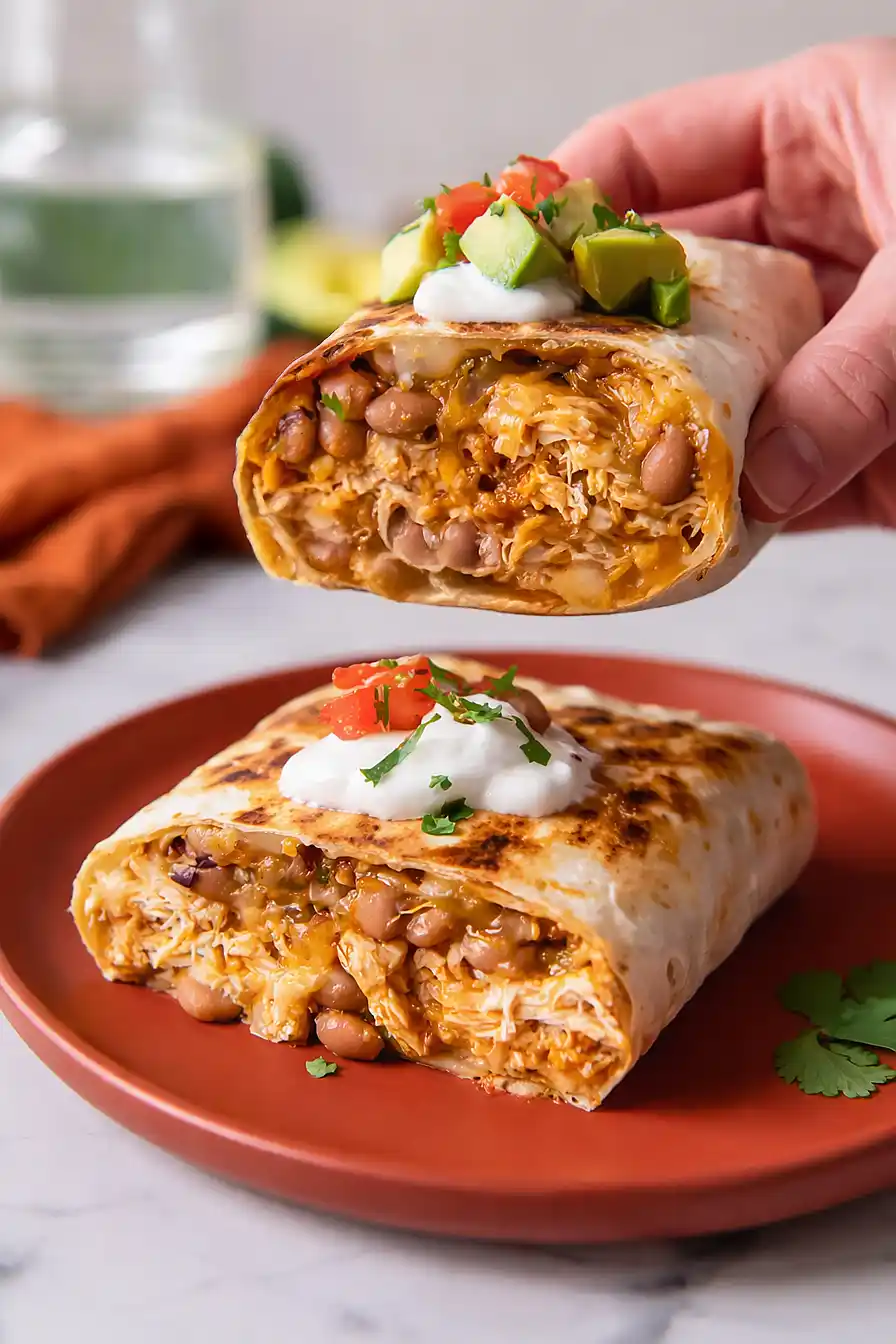 Chicken Enchilada Crunch Wraps