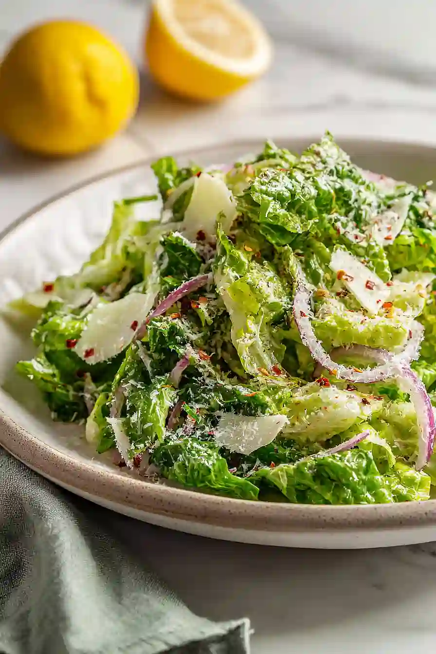 Parmesan Chopped Salad Recipe