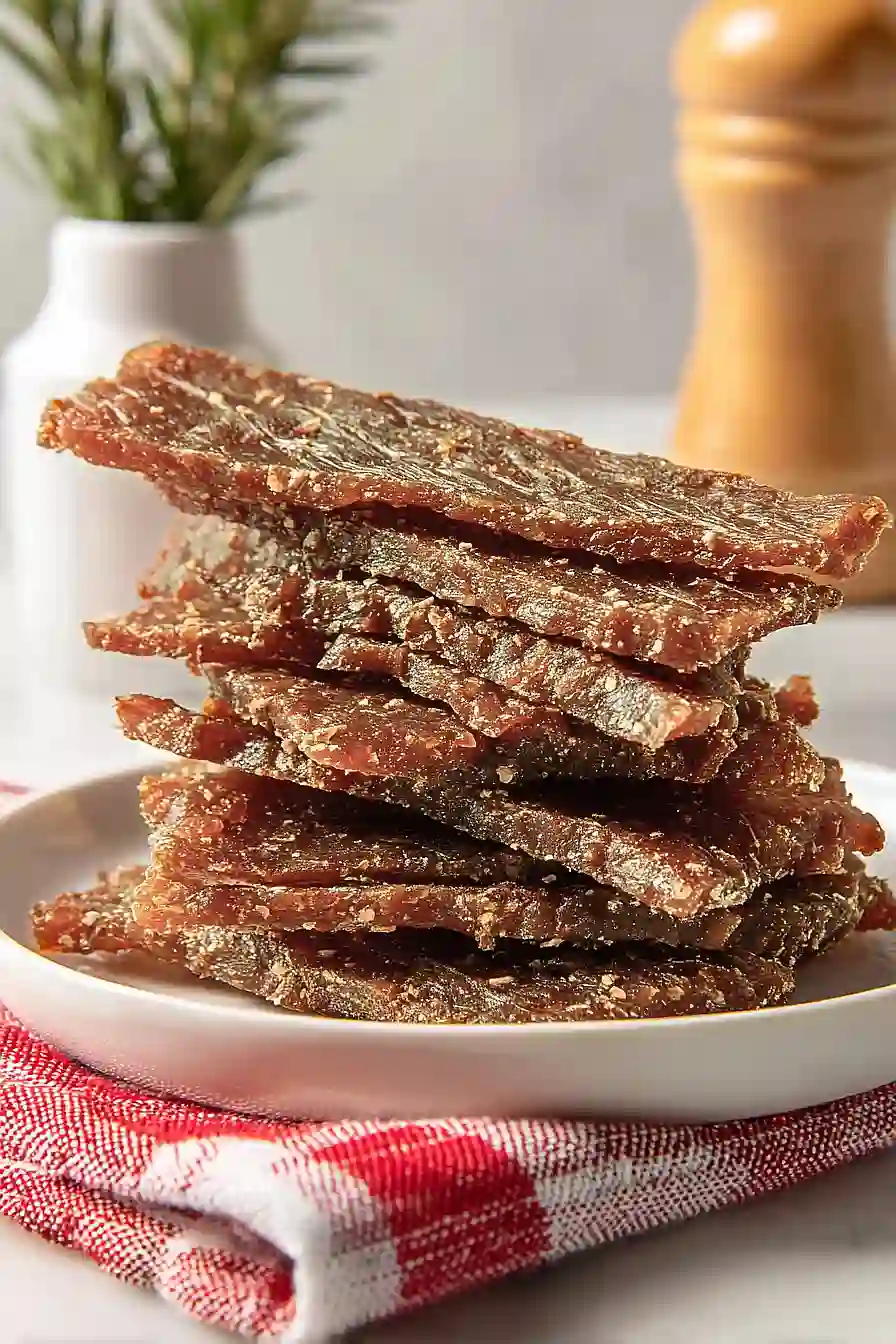 ground turkey jerky recipe in the oven