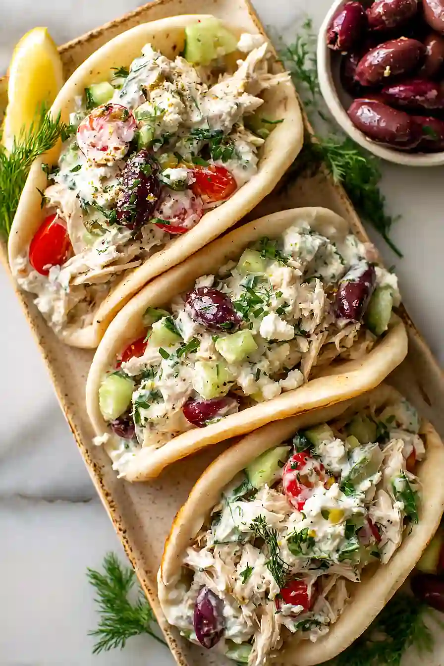 Tzatziki Rotisserie Chicken Salad