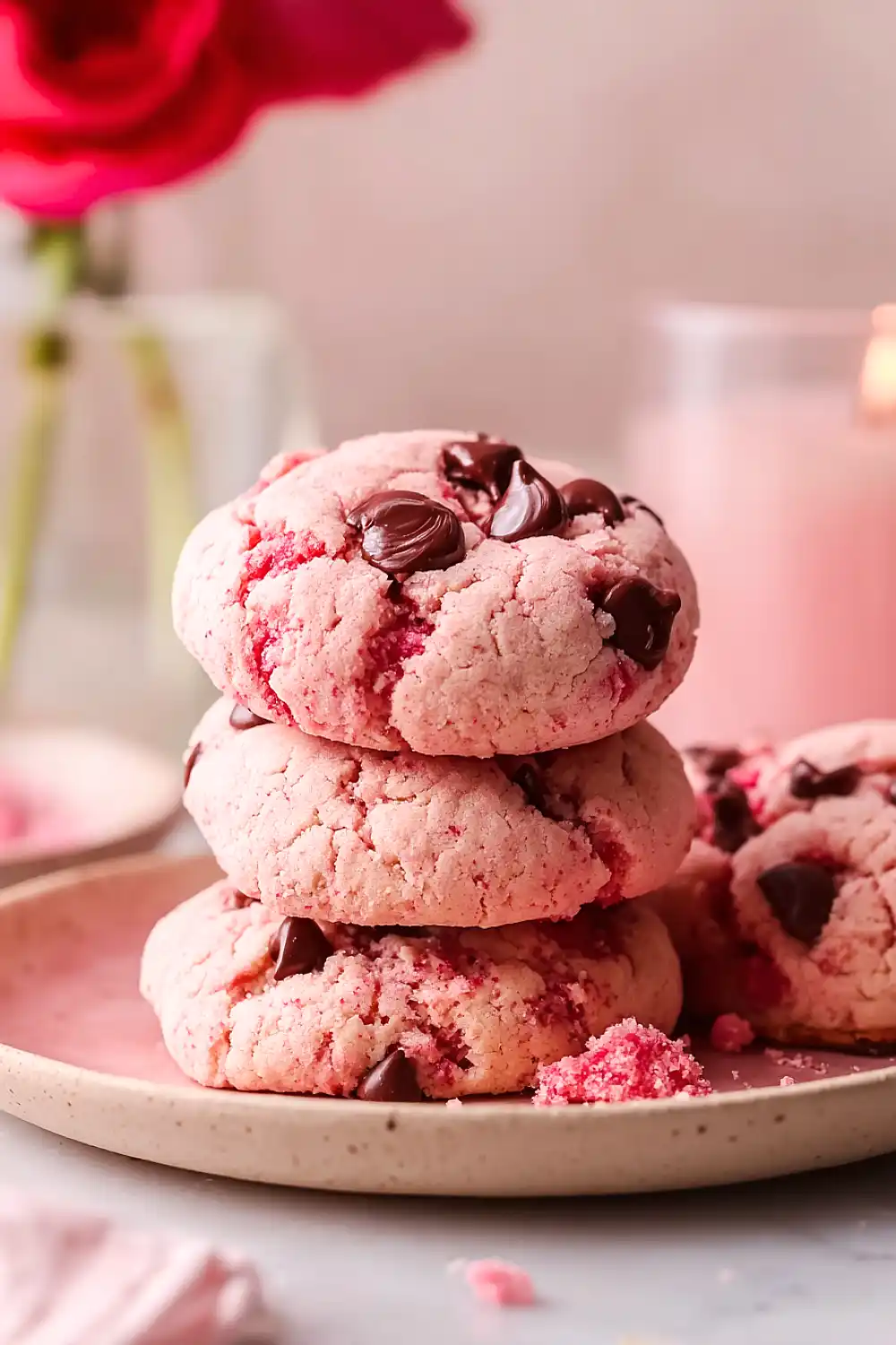 Valentine Strawberry Cookies Recipe