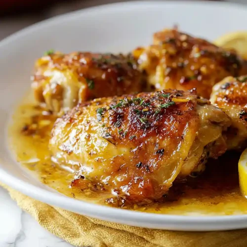 Baked Lemon Butter Chicken