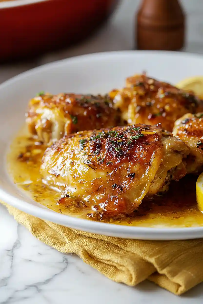 Baked Lemon Butter Chicken