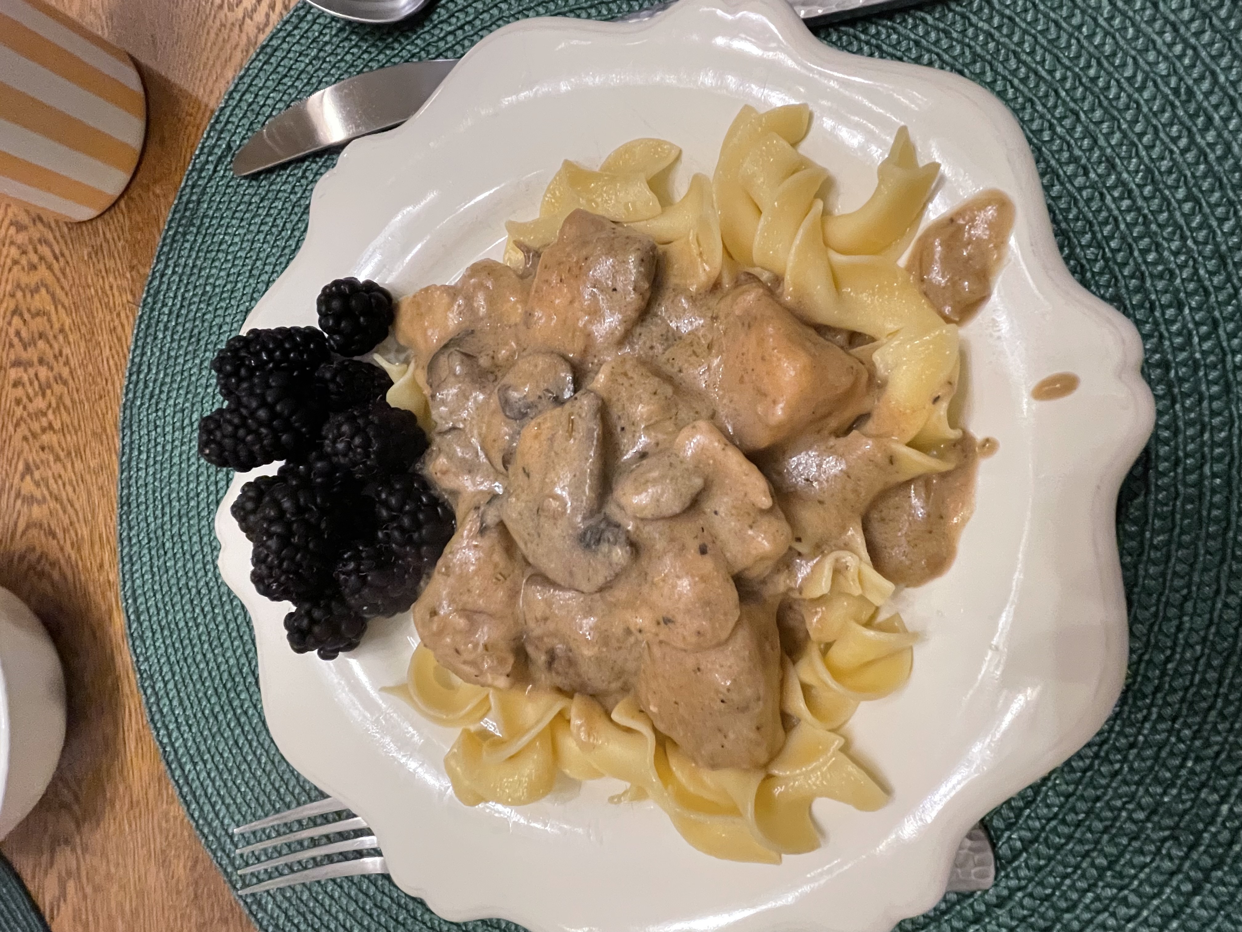 User's cooked dish photo