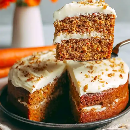 eggless carrot cake