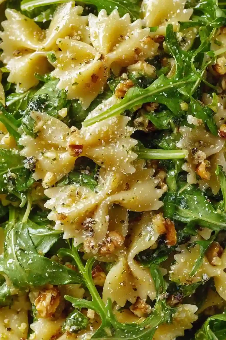 Lemon Arugula Pasta Salad