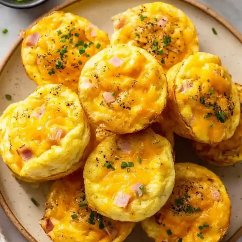 ham and cheese egg muffins