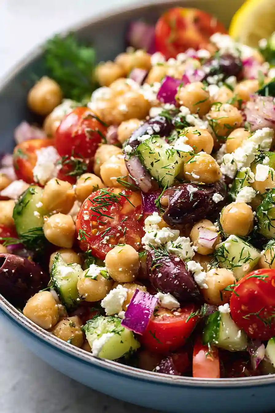 Mediterranean Chickpea Salad