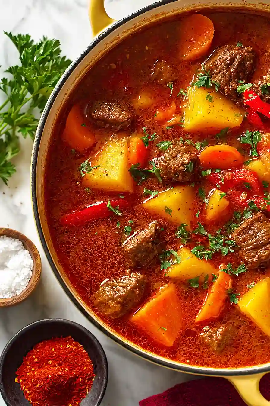 Authentic Hungarian Goulash