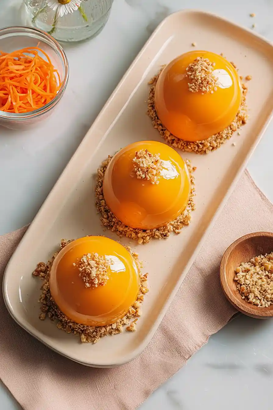 carrot cake entremet