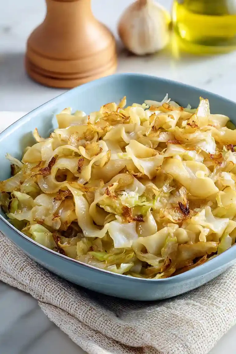Haluski (Fried Cabbage and Noodles)