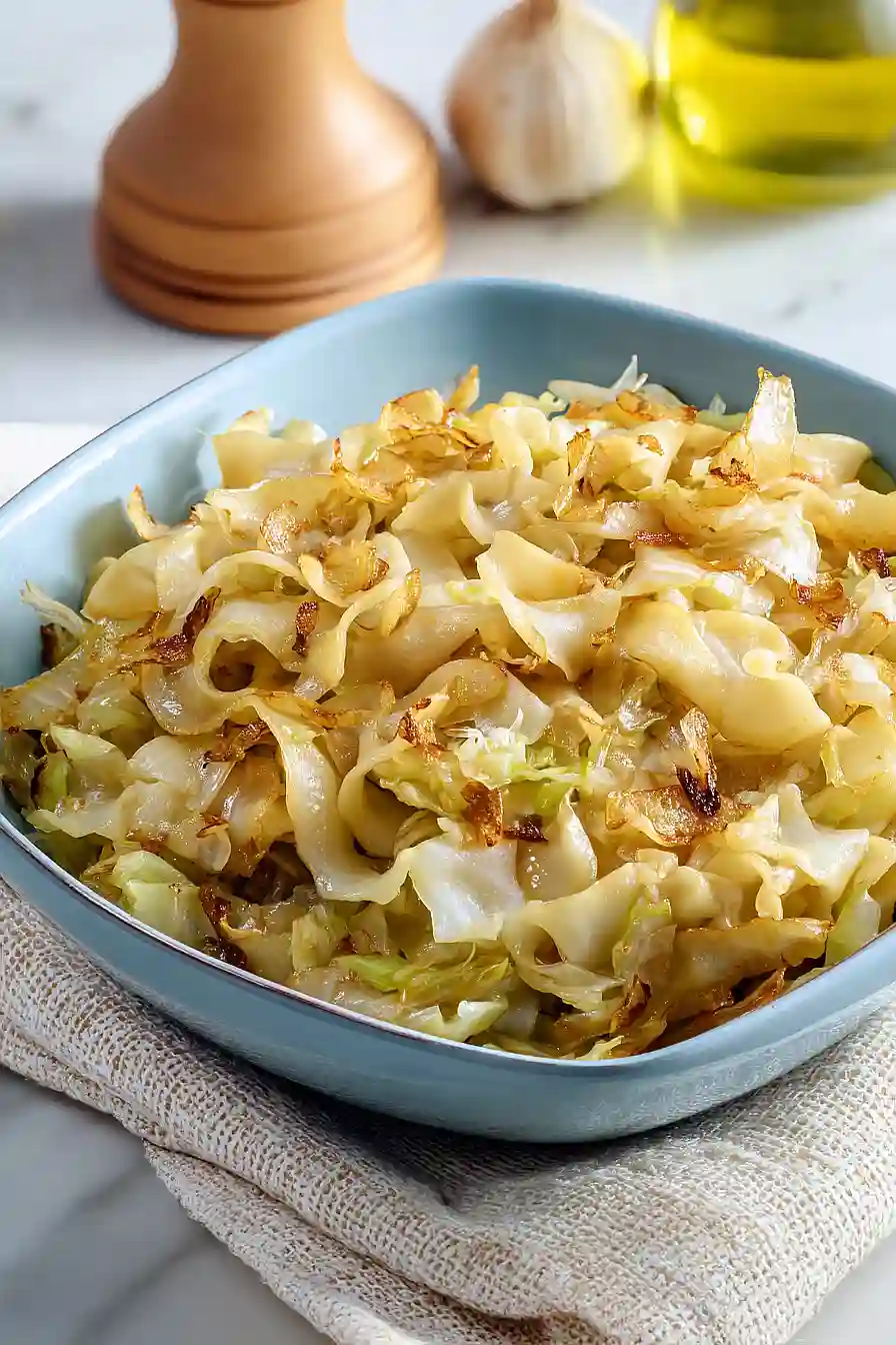 Haluski (Fried Cabbage and Noodles)