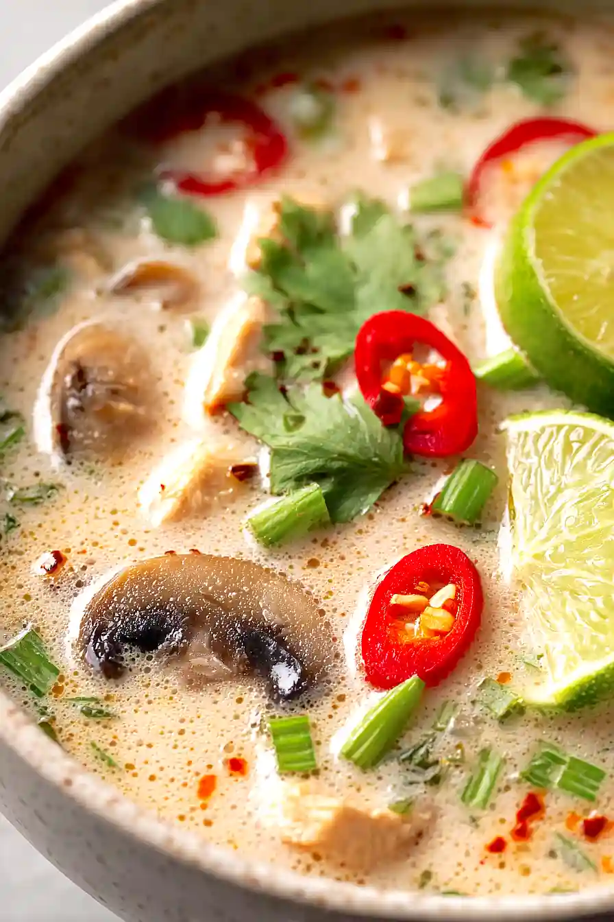 Thai Coconut Chicken Soup